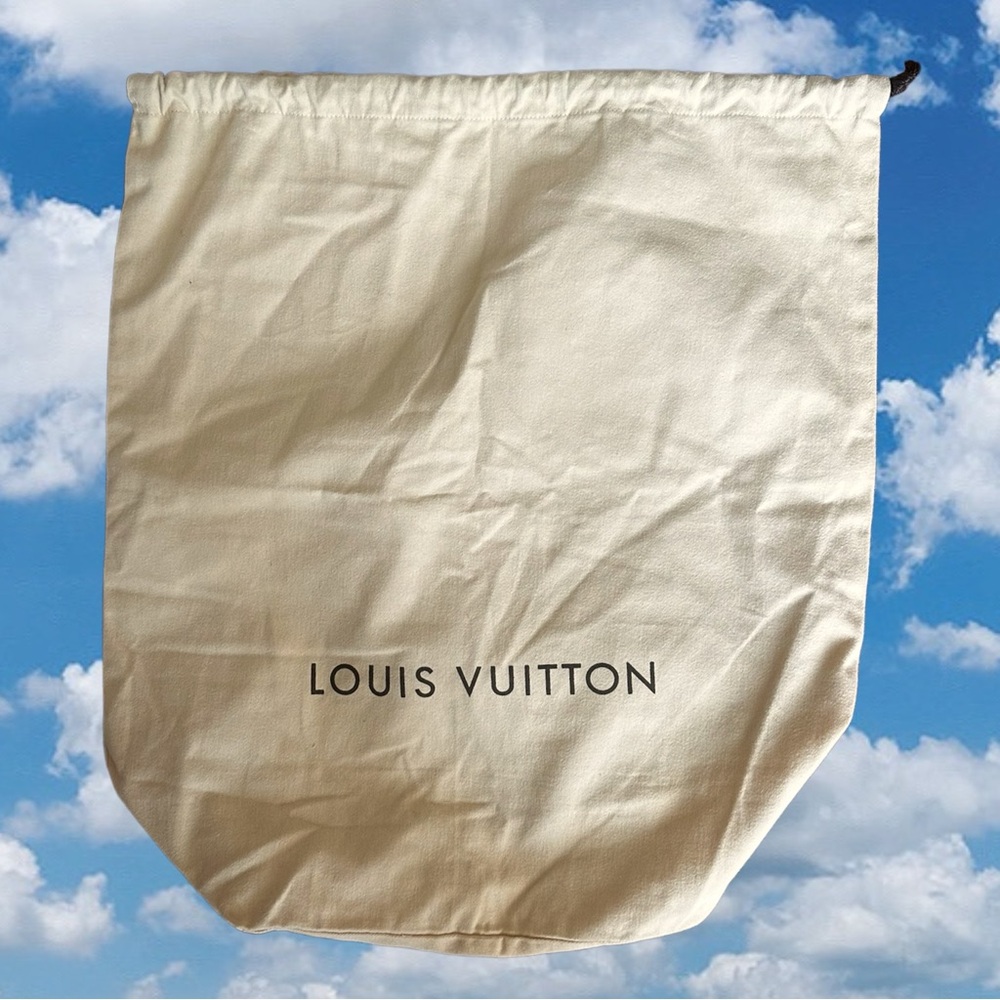 Louis Vuitton Large Authentic Drawstring Dust Bag… - image 1
